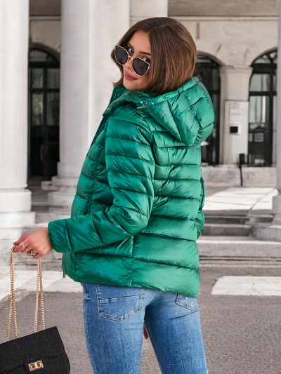 Royalfashion Ženska osivljena zimska jakna