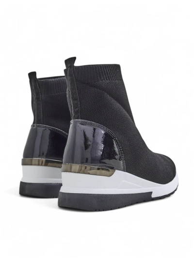 Royalfashion Ženski slip-on wedge čevlji z rhinestones Viseq