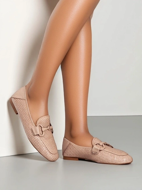 Royalfashion Perforirane ženske moccasine Laamba