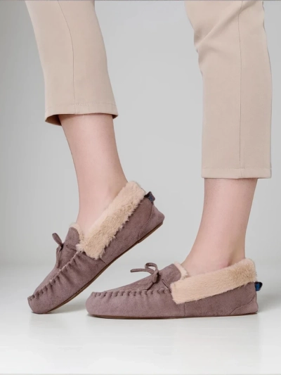 Royalfashion Ženske mokasine z dlako Ahtikes