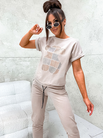 Royalfashion Ženski komplet s cirkoni