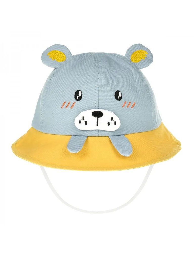 Royalfashion Otroški klobuk s pisanimi našitki Happy Patches