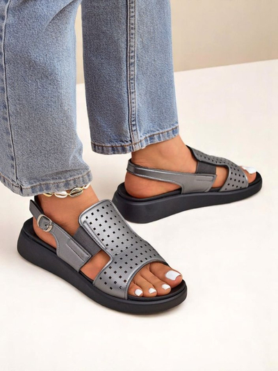 Royalfashion Moteriški sandalai ant storesnio pado BreezyStep