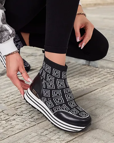 Royalfashion Ženske športne visoke superge Lori
