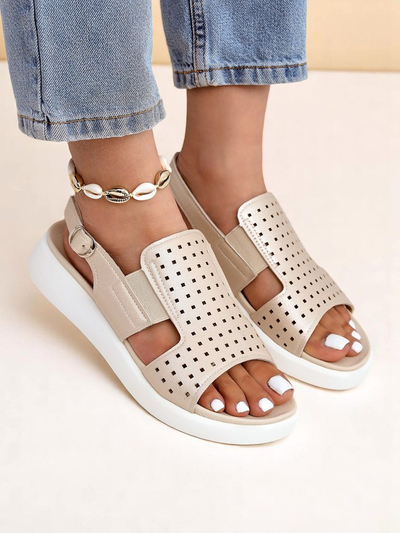 Royalfashion Moteriški sandalai ant storesnio pado BreezyStep