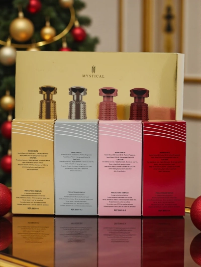 Set 4 x Navdihnjena ženska parfumska voda Mystical Collection