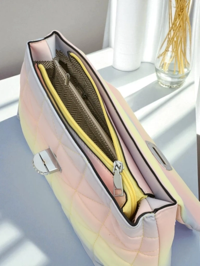 Royalfashion Majhna ženska torbica iz eko usnja z ombre efektom Sophie Rose