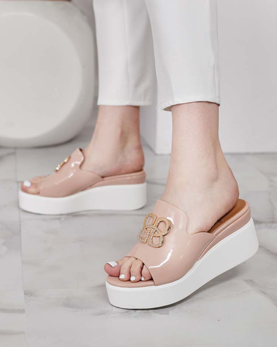 Royalfashion Lakirane ženske japonke na Sailla