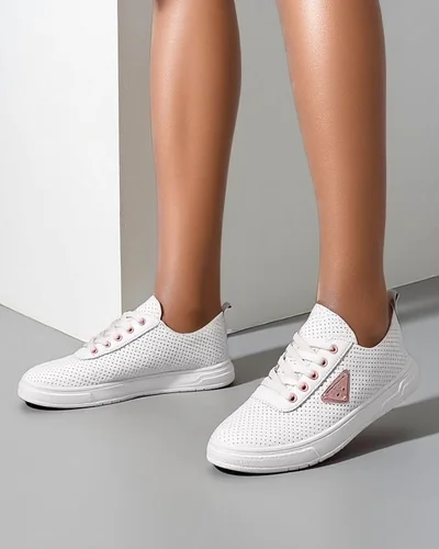 Royalfashion Ženske športne čevlje na vezalke s potiskom Fennie