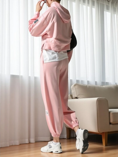 Royalfashion Ženski bombažni set z vložkom podobnim srajci