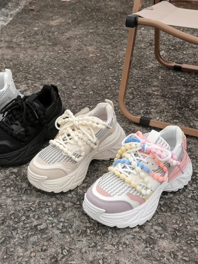 Royalfashion Ženski športni čevlji na debelejši podplati Loness