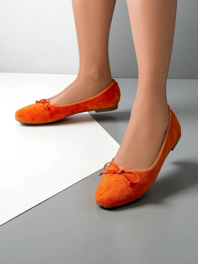 Royalfashion Ženske balerinke s pentljo Zaame