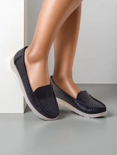 Royalfashion Ženske perforirane mokasine Besset