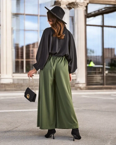 Royalfashion Ženske široke hlače