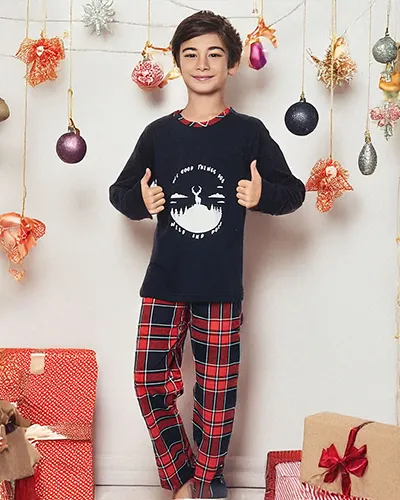Royalfashion Božična otroška pižama s potiskom