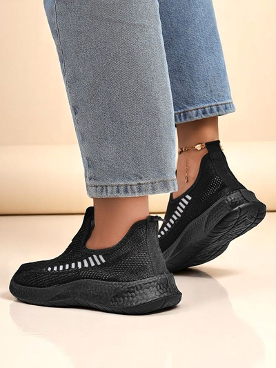 Royalfashion Ženski športni copati na natikanje iz blaga Sport Slip-On