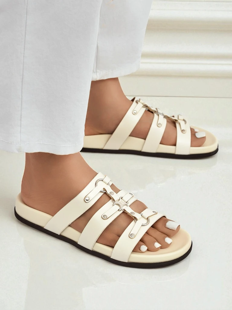 Royalfashion Ženski natikači v rimskem slogu Roma