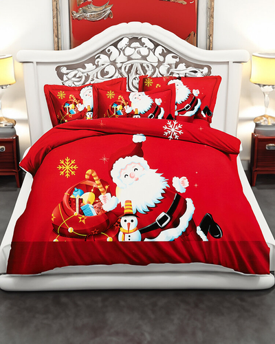 Royalfashion Vzorčasta posteljnina 200x220 komplet 3 DELOV