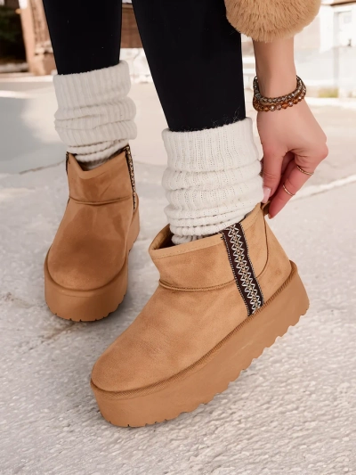 Royalfashion Kratki ženski snežni čevlji Haluzi