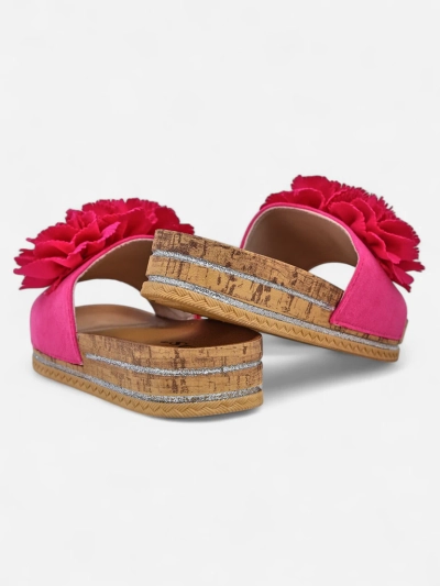 Royalfashion Ženske natikače s cvetlicami Focce