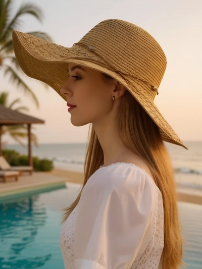 Royalfashion Ženski slamnik Aveline