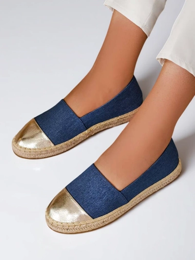 Royalfashion Ženske espadrile a'la denim Anerta