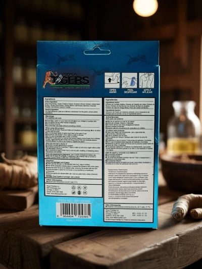 Obliži za krčne žile z rastlinskimi sestavinami 10 kosov