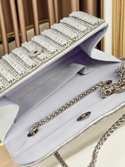 Royalfashion Ženska ročna torbica s cirkoni Elira Dusk