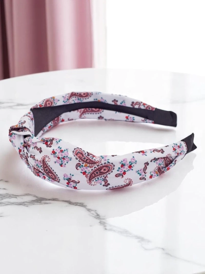 Royalfashion Naglavni trak z pletenimi vzorci Molly Twist