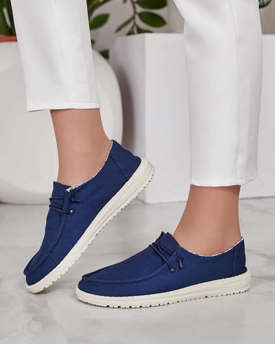 Royalfashion Women's Reptess Lace-up Half Shoes