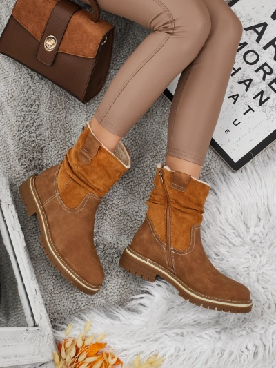 Visoki ženski gležnarji iz eko semiša Liora