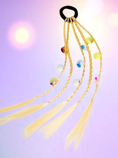 Royalfashion Vpletki na elastiki z lupinami