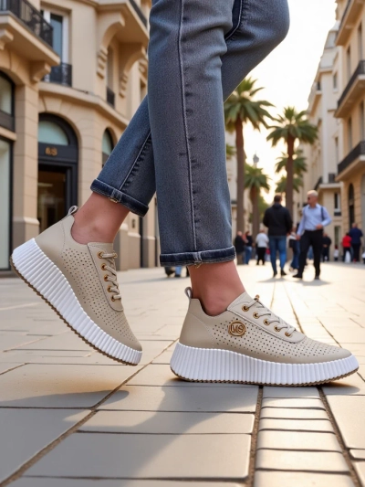 Royalfashion Ženske športne čipkaste superge Jovenes