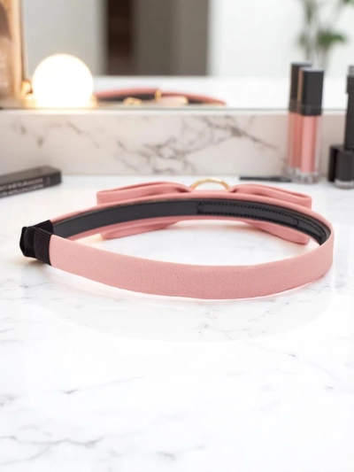 Royalfashion naglavni trak z pentljo in broško okrasna pentlja