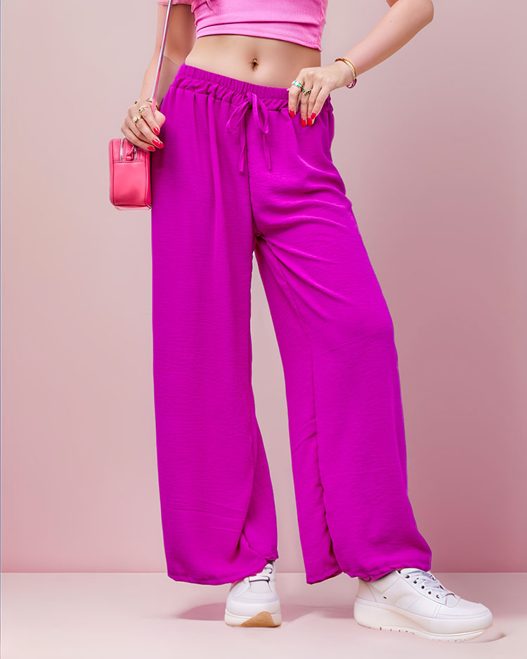 Royalfashion Ženske široke hlače