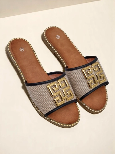 Royalfashion Ženske natikače z ravnim podplatom Rorole