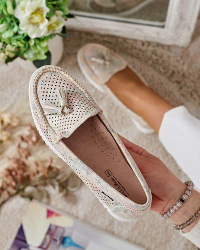 Royalfashion Ženski ažurasti mokasini Molaffa