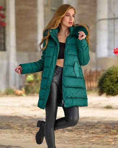 Royalfashion Ženska prešita zimska jakna