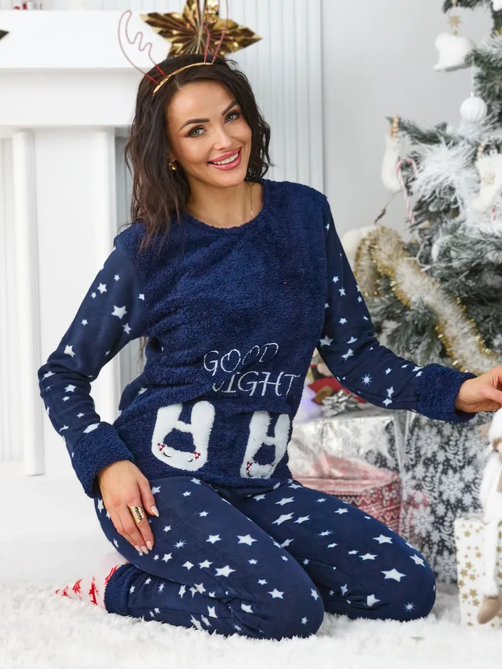 Royalfashion Ženske pižame z zvezdami