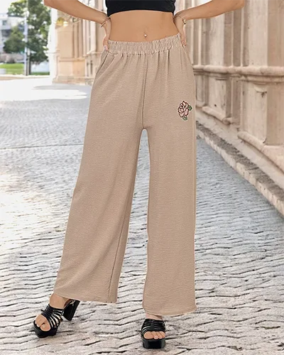Royalfashion Ženske široke hlače