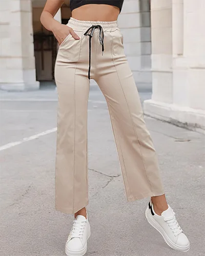 Royalfashion Ženske široke hlače
