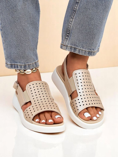 Royalfashion Moteriški sandalai ant storesnio pado BreezyStep