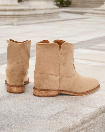 Royalfashion Čizme u kauboj stilu na prekrivenoj platformi Blueston