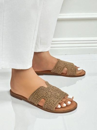 Rpyalfashion Ženski sandali z dekorativnim paščkom Braida