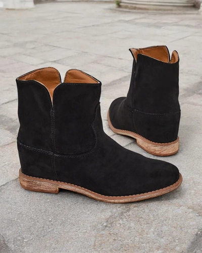 Royalfashion Cowboy-style čizme na pokrivenom potplatu Blueston