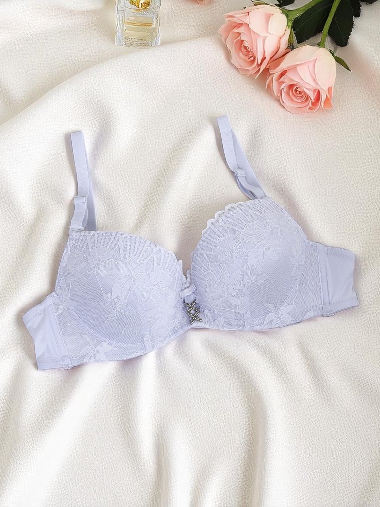 Royalfashion Ženski push-up nedrček z čipko Sensuelle Lift