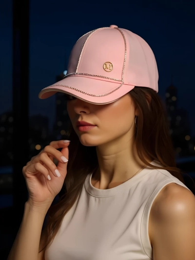 Royalfashion Kapa z okrasnimi kamenčki ShineCap