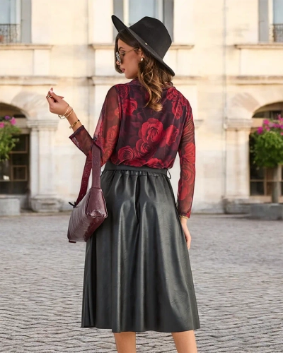 Royalfashion Ženska midi krila VELIČINA