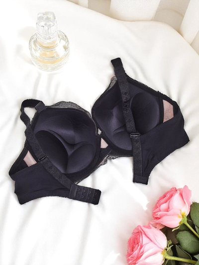 Royalfashion Ženski push-up nedrček z čipko Coco Lift