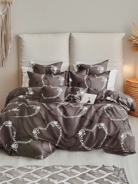 Royalfashion Posteljnina z vzorcem 180x200 komplet 3 DELI